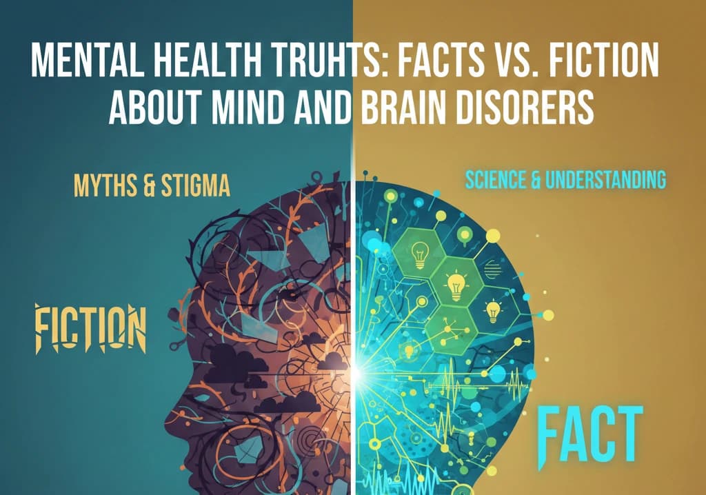 Dr. Manish Sharma explains mental health myths and facts in simple English for Ajmer patients