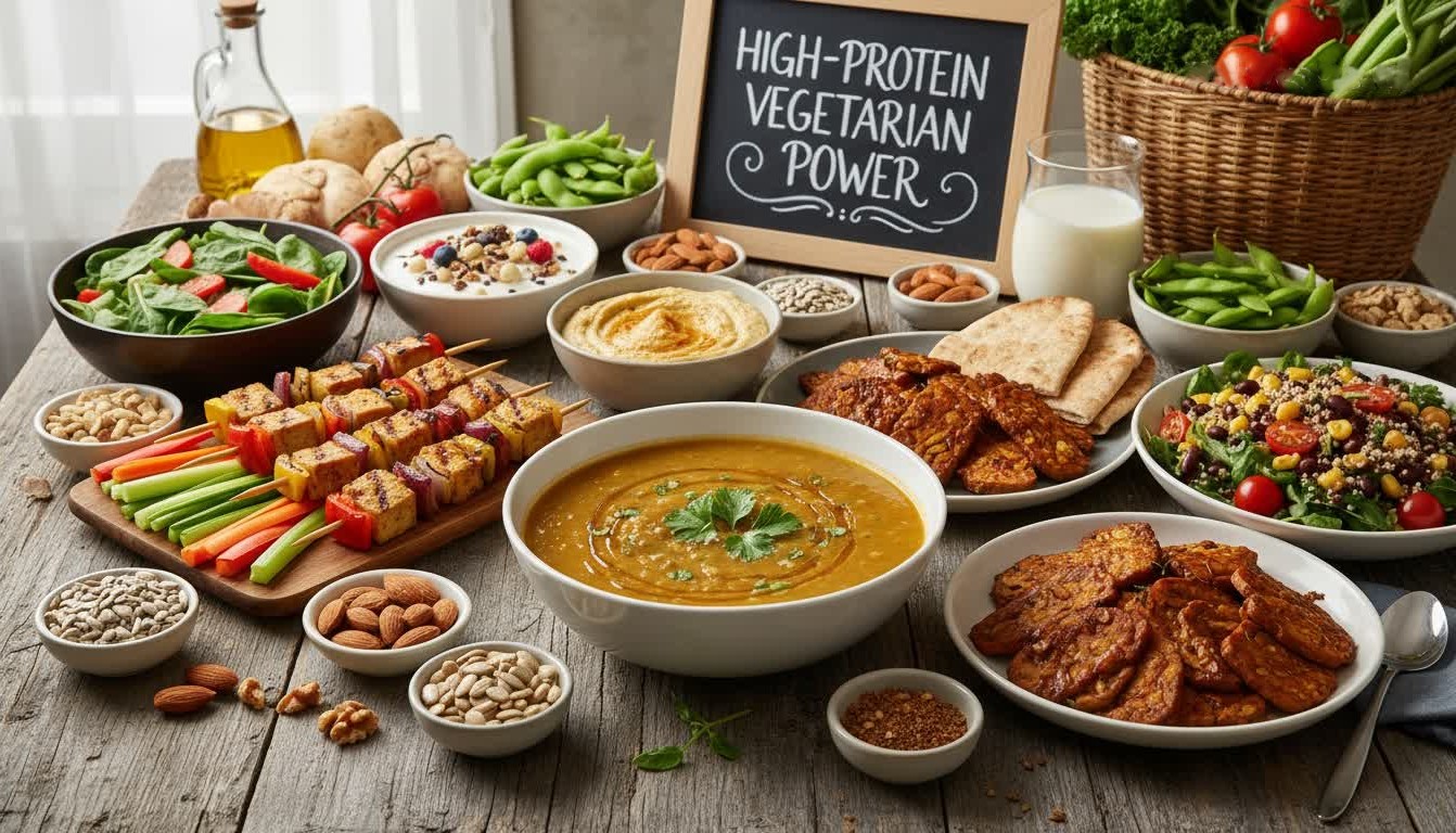 High-Protein Diet Ideas for Vegetarians: Complete Nutrition Guide by